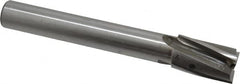 Value Collection - 15/16" Diam, 3/4" Shank, Diam, 3 Flutes, Straight Shank, Interchangeable Pilot Counterbore - Exact Industrial Supply