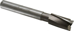 Value Collection - 1" Diam, 3/4" Shank, Diam, 3 Flutes, Straight Shank, Interchangeable Pilot Counterbore - Exact Industrial Supply
