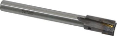 Value Collection - 11/16" Diam, 1/2" Shank, Diam, 3 Flutes, Straight Shank, Interchangeable Pilot Counterbore - Exact Industrial Supply