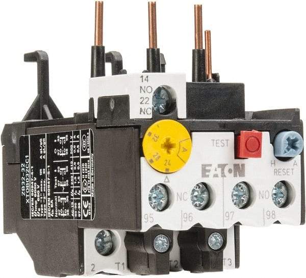 Eaton Cutler-Hammer - 24 to 32 Amp, 690 VAC, Thermal IEC Overload Relay - Trip Class 10, For Use with 25-32A Contactors - Exact Industrial Supply