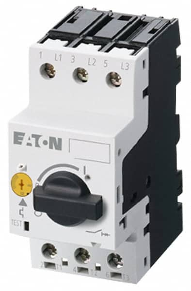 Eaton Cutler-Hammer - 6.3 Amp, IEC, Open Pushbutton Manual Motor Starter - Exact Industrial Supply