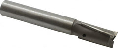 Made in USA - 27/32" Diam, 3/4" Shank, Diam, 3 Flutes, Straight Shank, Interchangeable Pilot Counterbore - Exact Industrial Supply