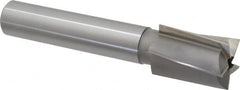 Made in USA - 1-3/8" Diam, 1" Shank, Diam, 5 Flutes, Straight Shank, Interchangeable Pilot Counterbore - Exact Industrial Supply