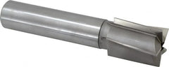 Made in USA - 2" Diam, 1-1/2" Shank, Diam, 5 Flutes, Straight Shank, Interchangeable Pilot Counterbore - Exact Industrial Supply