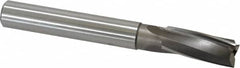 Value Collection - 17/32" Diam, 1/2" Shank, Diam, 3 Flutes, Straight Shank, Interchangeable Pilot Counterbore - Exact Industrial Supply