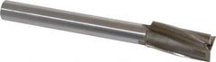 Value Collection - 23/32" Diam, 1/2" Shank, Diam, 3 Flutes, Straight Shank, Interchangeable Pilot Counterbore - Exact Industrial Supply