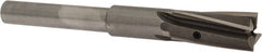 Value Collection - 23/32" Diam, 1/2" Shank, Diam, 4 Flutes, Straight Shank, Interchangeable Pilot Counterbore - Exact Industrial Supply