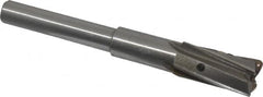 Value Collection - 3/4" Diam, 1/2" Shank, Diam, 4 Flutes, Straight Shank, Interchangeable Pilot Counterbore - Exact Industrial Supply