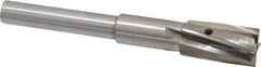 Value Collection - 25/32" Diam, 1/2" Shank, Diam, 4 Flutes, Straight Shank, Interchangeable Pilot Counterbore - Exact Industrial Supply