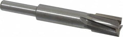 Value Collection - 7/16" Diam, 1/4" Shank, Diam, 4 Flutes, Straight Shank, Interchangeable Pilot Counterbore - Exact Industrial Supply