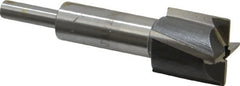 Value Collection - 27/32" Diam, 1/4" Shank, Diam, 4 Flutes, Straight Shank, Interchangeable Pilot Counterbore - Exact Industrial Supply
