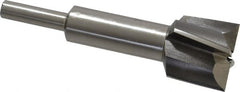 Value Collection - 29/32" Diam, 1/4" Shank, Diam, 4 Flutes, Straight Shank, Interchangeable Pilot Counterbore - Exact Industrial Supply