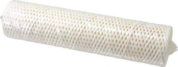 Parker - 2-1/2" OD, 25µ, Rayon String-Wound Cartridge Filter - 10" Long - Exact Industrial Supply