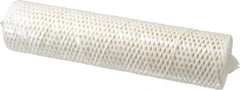 Parker - 2-1/2" OD, 25µ, Rayon String-Wound Cartridge Filter - 10" Long - Exact Industrial Supply