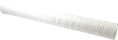 Parker - 2-1/2" OD, 5µ, Polyester String-Wound Cartridge Filter - 20" Long - Exact Industrial Supply