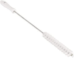 Vikan - 3/4" Diam Polyester Valve Brush - 19-5/8" OAL, 5-3/4" Head Length, Polypropylene & Stainless Steel Handle - Exact Industrial Supply