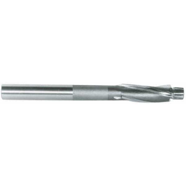 Cleveland - 7/16" Socket Head Cap Screw Compatible, High Speed Steel, Solid Pilot Counterbore - Exact Industrial Supply