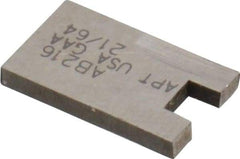 APT - 21/64" Cutting Diam, 1/16" Thick Blade, #10 Fastener Compatibility, Forward Cutting, Blade Type Counterbore Blade - High Speed Steel, Socket Head Cap Screw Compatible - Exact Industrial Supply