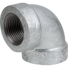 Galvanized Pipe Fittings; Material: Galvanized Malleable Iron; Fitting Shape: 90 ™ Elbow; Thread Standard: NPT; End Connection: Threaded; Class: 300; Lead Free: Yes; Standards: ASTM A153; ASTM A197; ASME B16.3; ASME B1.20.1