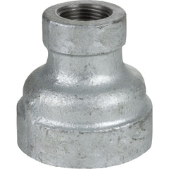 Galvanized Pipe Fittings; Material: Galvanized Malleable Iron; Fitting Shape: Straight; Thread Standard: NPT; End Connection: Threaded; Class: 300; Lead Free: Yes; Standards:  ™ASTM ™A197;  ™ASME ™B16.3;  ™ASME ™B1.20.1; ASTM ™A153