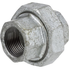 Galvanized Pipe Fittings; Material: Galvanized Malleable Iron; Fitting Shape: Straight; Thread Standard: NPT; End Connection: Threaded; Class: 300; Lead Free: Yes; Standards: FM ™Approved;  ™ASTM ™A197;  ™ASTM ™A153;  ™ASME ™B1.20.1;  ™ASME ™B16.39;  ™UL