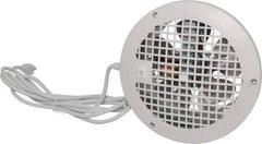 Suncourt - 7" Blade, 1/20 hp, 200 Max CFM, Thru Wall Fan - 0.75 Amps, 120 Volts, 1 Speed - Exact Industrial Supply