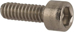 Value Collection - #2-56 UNC Hex Socket Drive, Socket Cap Screw - Grade 316 Stainless Steel, 1/4" Length Under Head - Exact Industrial Supply