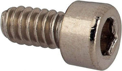 Value Collection - #10-24 UNC Hex Socket Drive, Socket Cap Screw - Grade 316 Stainless Steel, 3/8" Length Under Head - Exact Industrial Supply