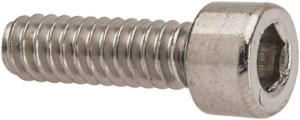 Value Collection - #10-24 UNC Hex Socket Drive, Socket Cap Screw - Grade 316 Stainless Steel, 5/8" Length Under Head - Exact Industrial Supply