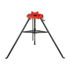 Value Collection - 1/8" to 6" Pipe Capacity, Portable Tristand Chain Vise - Exact Industrial Supply