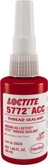 Loctite - 50 mL, Yellow, Low Strength Liquid Thread Sealant - 24 hr Full Cure Time - Exact Industrial Supply