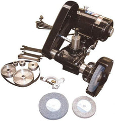 Dumore - Interchangeable, Internal and External Spindle, Tool Post Grinder - 1/2, 1/2 hp, 120 Volts, 1-7/8 Inch Spindle Hole Diameter - Exact Industrial Supply