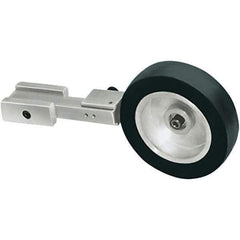 Dynabrade - 3/8" Wide Contact Arm - 30" Belt Length, Crowned, Rubber - Exact Industrial Supply