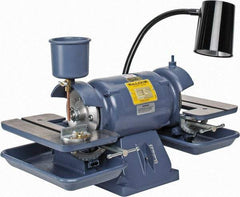 Baldor - 6" Wheel Diam x 1" Wheel Width, 1/2 hp Bench Grinder - 1-1/4" Arbor Hole Diam, 1 Phase, 3,600 Max RPM, 115 Volts - Exact Industrial Supply