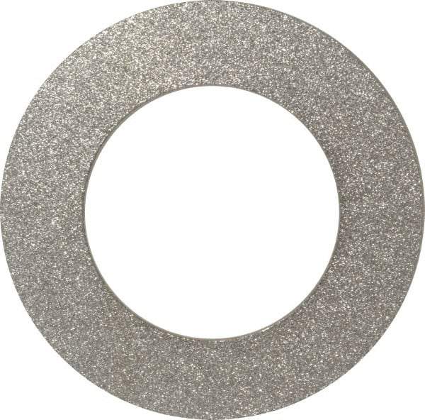 Made in USA - 5" Diam x 3" Hole x 1/4" Thick, 90/100 Grit Surface Grinding Wheel - Diamond, Coarse Grade - Exact Industrial Supply