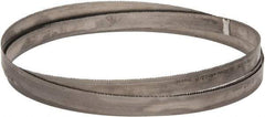 Starrett - 8 to 12 TPI, 11' 3" Long x 1" Wide x 0.035" Thick, Welded Band Saw Blade - Bi-Metal, Toothed Edge, Contour Cutting - Exact Industrial Supply
