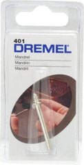 Dremel - Buffing Wheel Mandrel - 1/8" ID x 1/8" OD - Exact Industrial Supply