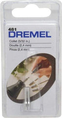 Dremel - 3/32 Inch Rotary Tool Collet - For Use with Rotary Tools - Exact Industrial Supply