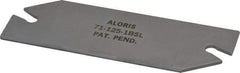 Aloris - Indexable Cut-Off Blade - GTN-3 Blade, AXA, BXA, CXA Series - Exact Industrial Supply