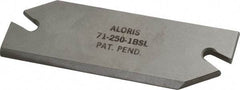 Aloris - Indexable Cut-Off Blade - GTN-6 Blade, AXA, BXA, CXA Series - Exact Industrial Supply