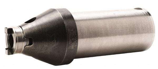 Kennametal - Series HTS, Head Connection 40, 2-1/2" Diam Weldon Flat Shank, Drill Body - 13.21" Body Length to Flange, SSF Toolholder, 70mm Nose Diam, 502.95mm OAL, Through Coolant - Exact Industrial Supply