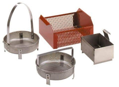 Graymills - Metal Parts Washer Basket - 5" High x 12" Wide x 13" Long, Use with Parts Washers - Exact Industrial Supply
