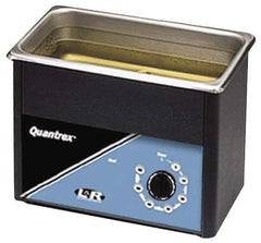 L&R Ultrasonic - Bench Top Solvent-Based Ultrasonic Cleaner - 0.85 Gal Max Operating Capacity, Stainless Steel Tank, 209.55mm High x 260.35mm Long x 165.1mm Wide, 117 Input Volts - Exact Industrial Supply