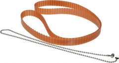 Mini-Skimmer - 24" Reach Oil Skimmer Belt - 24-1/2" Long Cogged Belt, For Use with Belt Oil Skimmers - Exact Industrial Supply