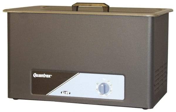L&R Ultrasonic - Bench Top Solvent-Based Ultrasonic Cleaner - 6.5 Gal Max Operating Capacity, Stainless Steel Tank, 322.58mm High x 552.45mm Long x 349.25mm Wide, 117 Input Volts - Exact Industrial Supply
