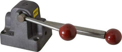 Heinrich - 3-11/16" Base Width/Diam, Work Positioner - 10" Bar Length, 4-1/4" Base Length, 3-15/16" Max Height, Model Number 9-PA - Exact Industrial Supply
