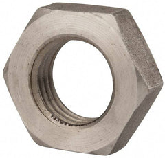 Value Collection - M36x4.00 Steel Right Hand Hex Jam Nut - 55mm Across Flats, 18mm High, Uncoated - Exact Industrial Supply