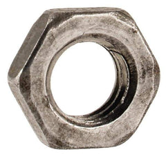 Value Collection - M5x0.80 Steel Right Hand Hex Jam Nut - 8mm Across Flats, 2.7mm High, Uncoated - Exact Industrial Supply