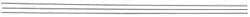 Van Keuren - 80 TPI, 0.0125 Inch Pitch, 2 Inch Long, Thread Pitch Diameter Measuring Wire - 0.0072 Inch Nominal Best Wire Diameter, 0.0108 Inch Nominal Constant, 3 Pieces - Exact Industrial Supply