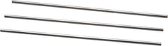 Van Keuren - 14 TPI, 0.0714 Inch Pitch, 2 Inch Long, Thread Pitch Diameter Measuring Wire - 0.0412 Inch Nominal Best Wire Diameter, 0.0619 Inch Nominal Constant, 3 Pieces - Exact Industrial Supply